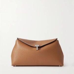 Toteme Tan Leather Women's Clutch